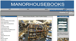 Desktop Screenshot of manorhousebooks.co.uk