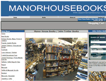 Tablet Screenshot of manorhousebooks.co.uk